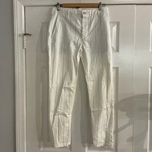 COPY - ZARA cropped stripe pants